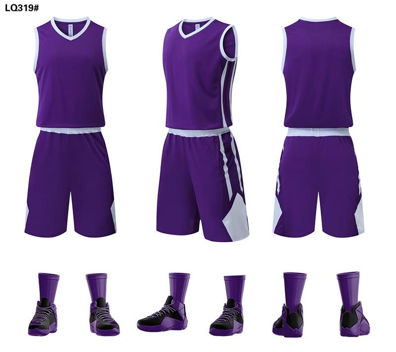 Ultra-Fast Custom Basketball Jersey Set for Boys and Girls - Summer Sportswear