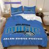 Orlando Magic Blue Bold Basketball Spirit Bedding(1 * Duvet Cover + 2 * Pillowcase, Without core)Duvet Cover and Pillowcase Bedding Set