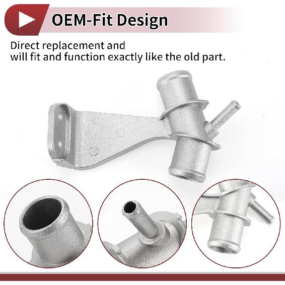 Autothermostat für Toyota Corolla L4 1.8L 2009-2017 für Toyota Matrix L4 1.8L 2009-2014 Motor-Kühlmittel-Thermostatgehäuse-Baugruppe Nr. 1657722030