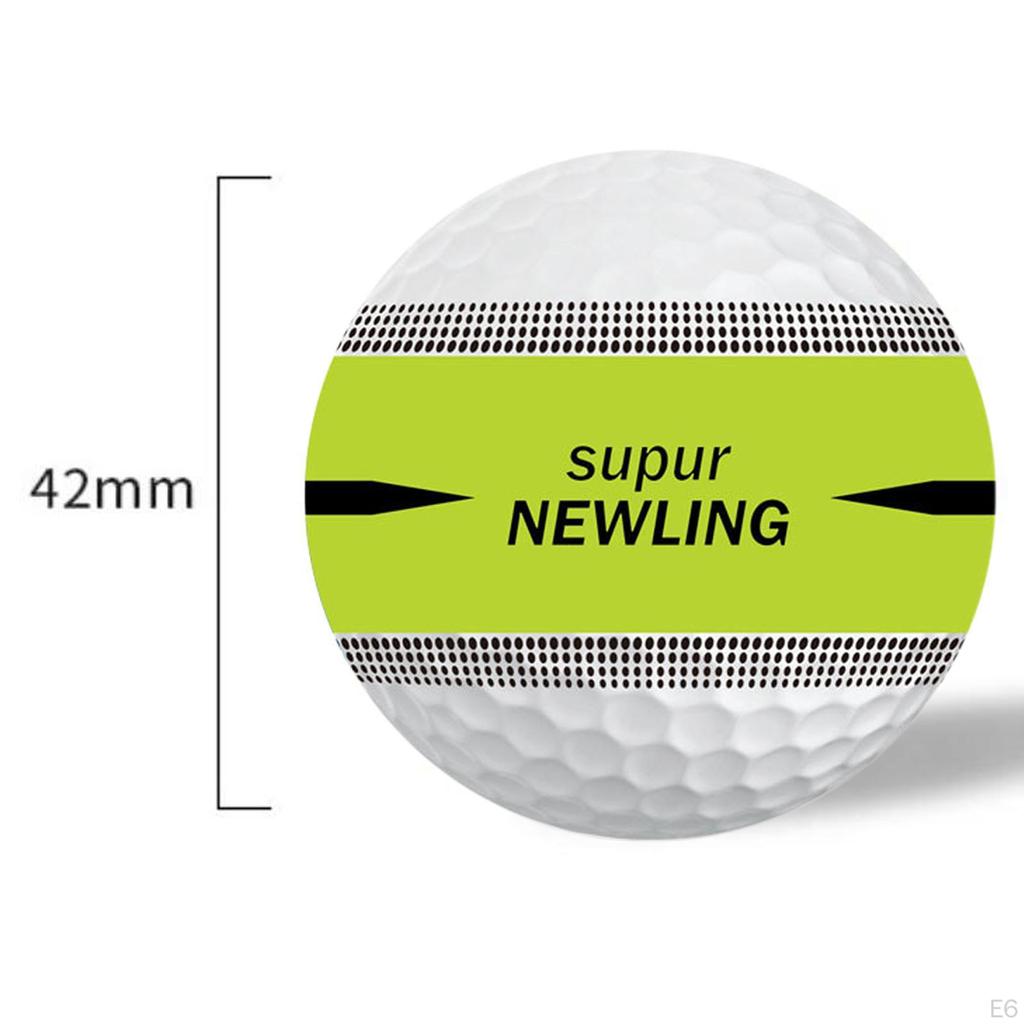 Golf Ball 3 Layer Competition Game 1.65'' Practice Training for Yard Play