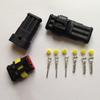 10er Set 12V 3Pin Kabel Drahtverbinder Stecker Wasserdicht Versiegelt Für Elektroauto