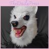 New Plush Gray Wolf Mask Halloween Party Animal Costume With Diy Fun For Cosplay Events