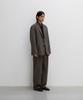 ANOTHER OFFICE Bonjour 2Tuck Pants (Taupe-Gray)