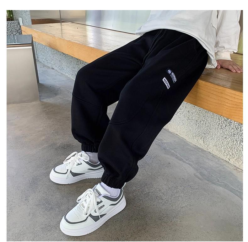 Herbst 2025 Jungen Weite Sporthose - Lässige Lange Hose für Kinder