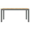 4 Piece Dining Set PANAMA Gray Solid Pine Wood