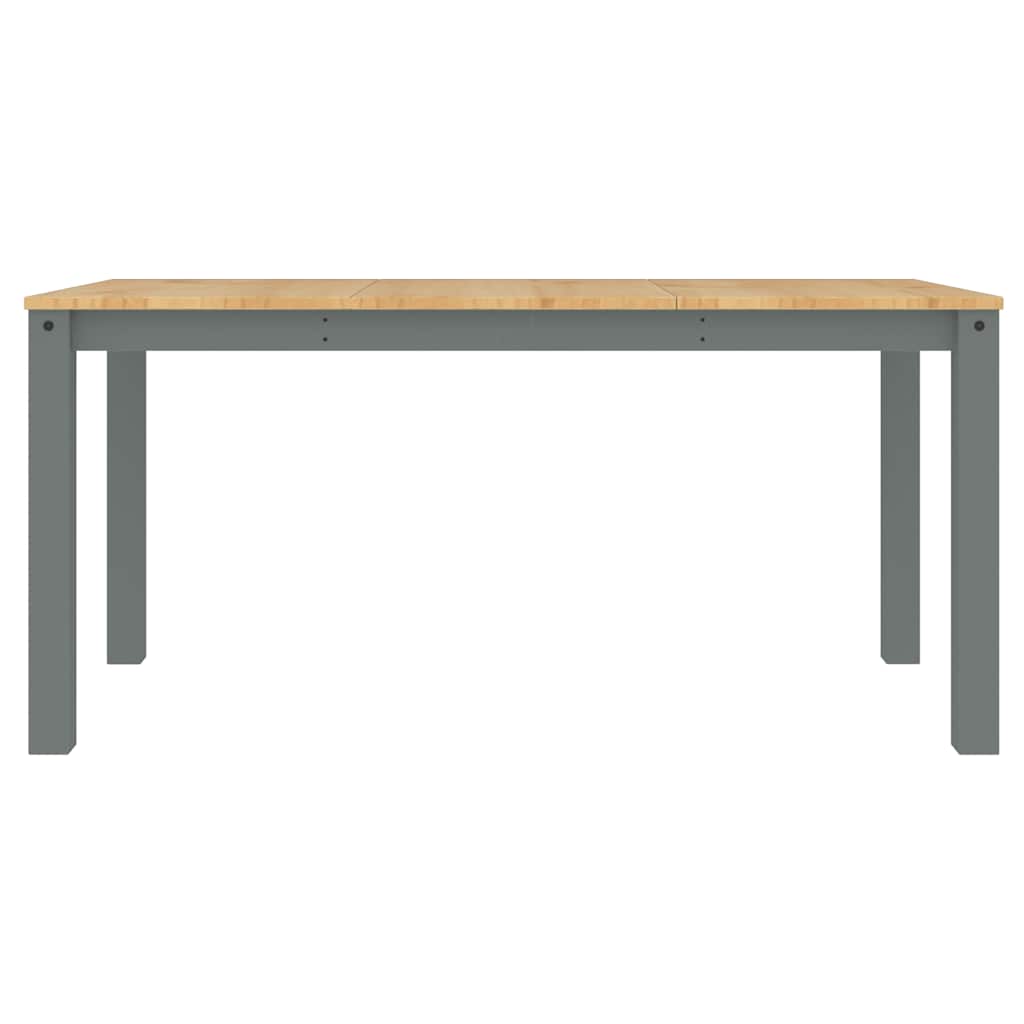 4 Piece Dining Set PANAMA Gray Solid Pine Wood