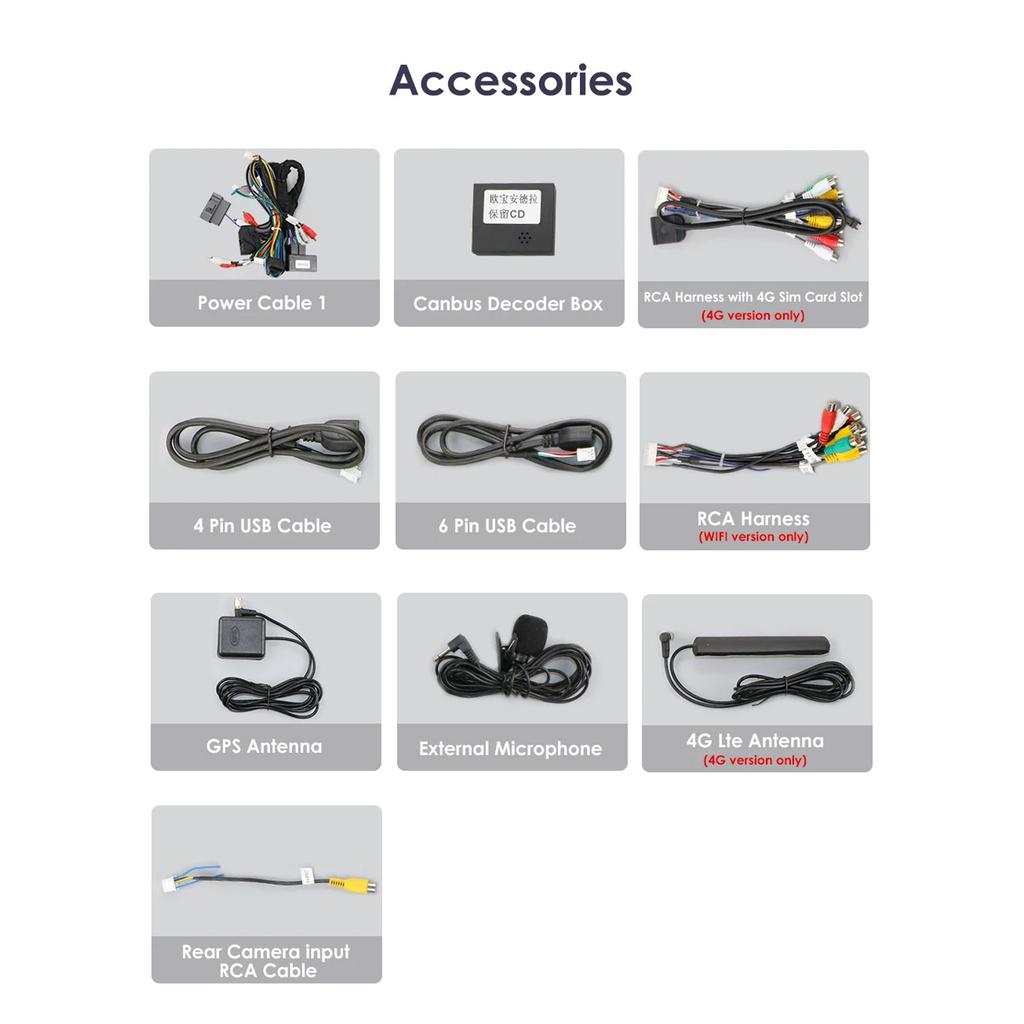 Hizpo Intelligentes Carplay 4G Android 12 Autoradio für Opel Antara 1 2006 - 2017 Multimedia Video Player Navigation GPS 2 Din Autoradio Head Unit PC