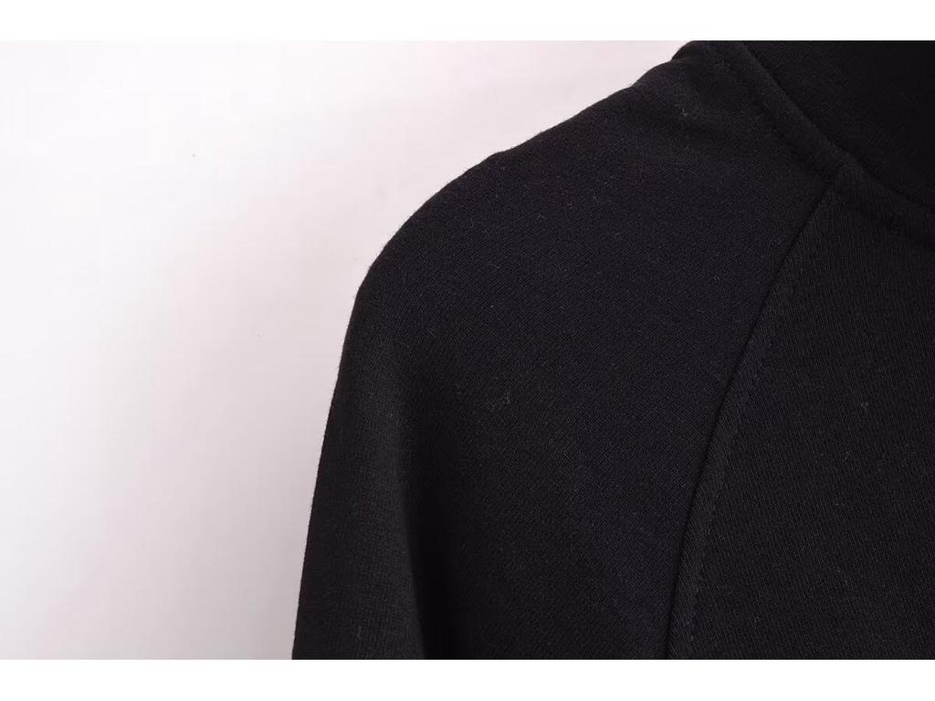 Spring 2025 Women's Casual European/American Style Stand-up Collar Zip-up Sweatshirt with Long Pants