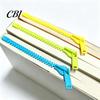 Portable Book Marker Long Zipper Bookmark for Thick Book, Plastic 3D Page Reading Men & Women, Accessory