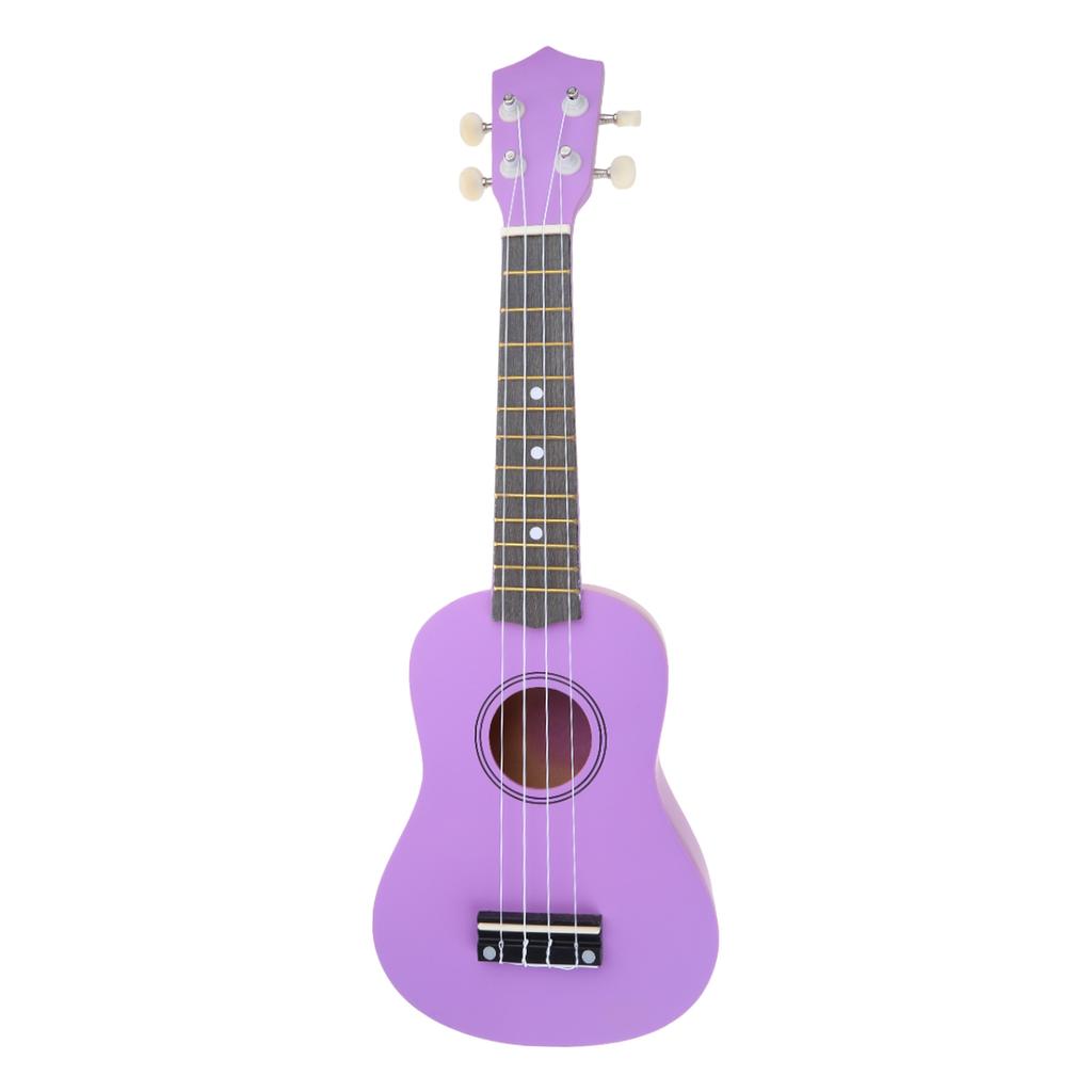 Versatile 21 Inch Colorful Ukulele Smooth String Ukulele for Home, School, Travel, and Performances Delicate Touch Uke