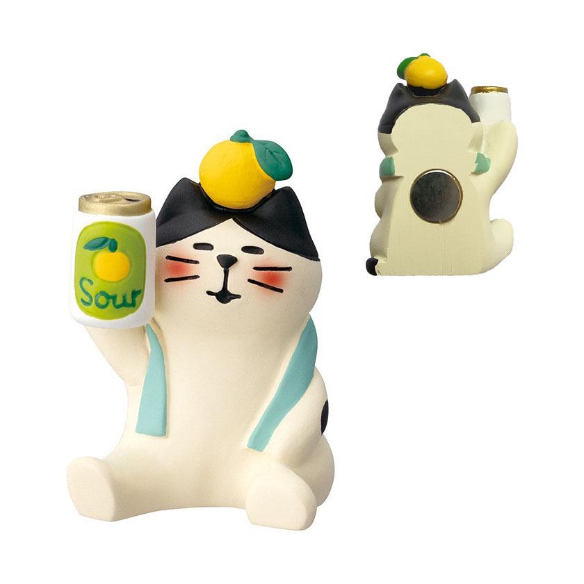 Japanese Cat Magnet: Cute Resin Sticker & Message Clip Toy for Refrigerator Decor