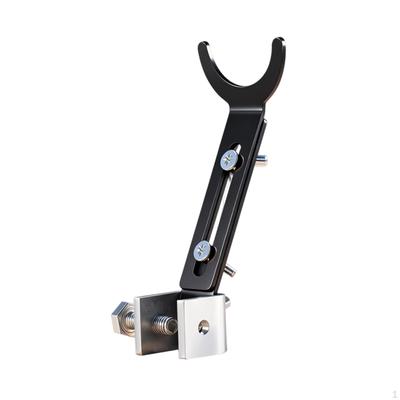 Pot Handle Support Holder Fixing Device Home Accurate Fit Adjustable Height Easy To Install Black