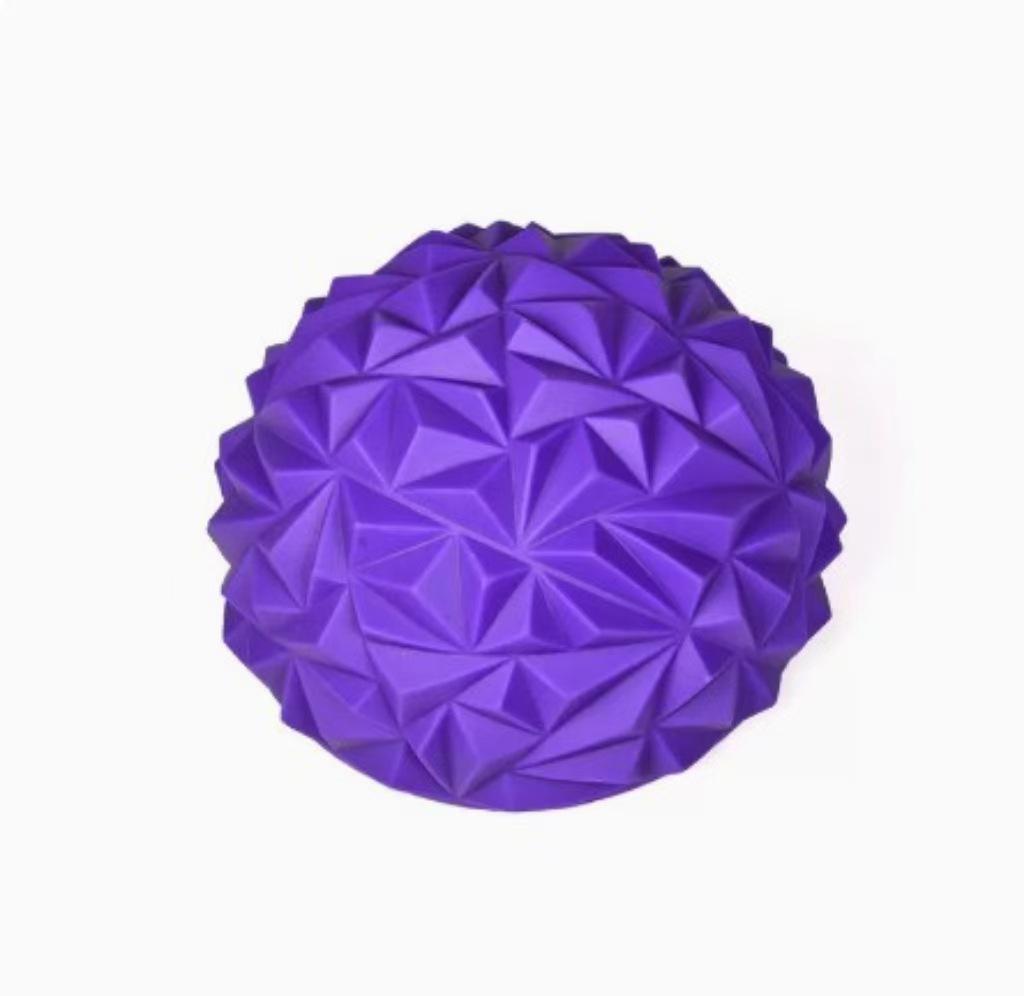 PVC Half-Round Tactile Pineapple Massage Ball 16*8