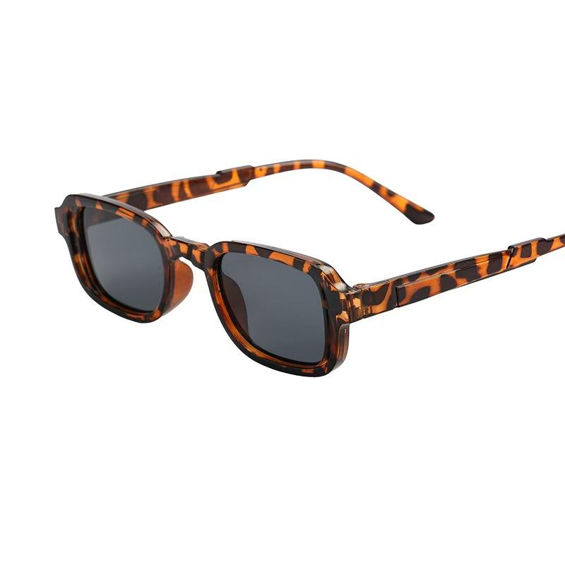 New Women Small Rectangle Sunglasses Women Men Narrow Frame Square Frame Sun Glasses Simple Style Shades UV400 Eyewear