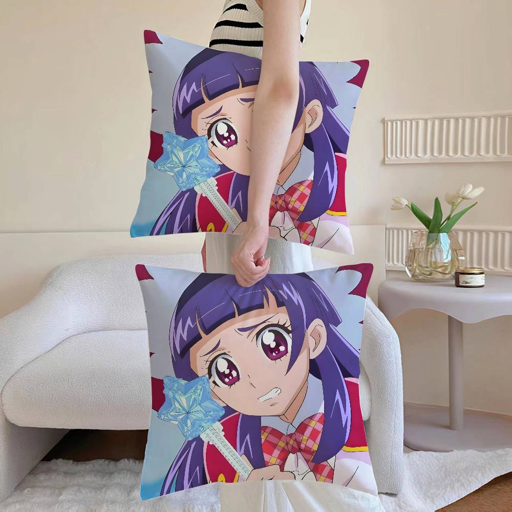 R-Riko Izayoi Pillow Case Sofa and Living Room Decorative Cushion Covers Dust-proof and Mite-proof Invisible Zipper