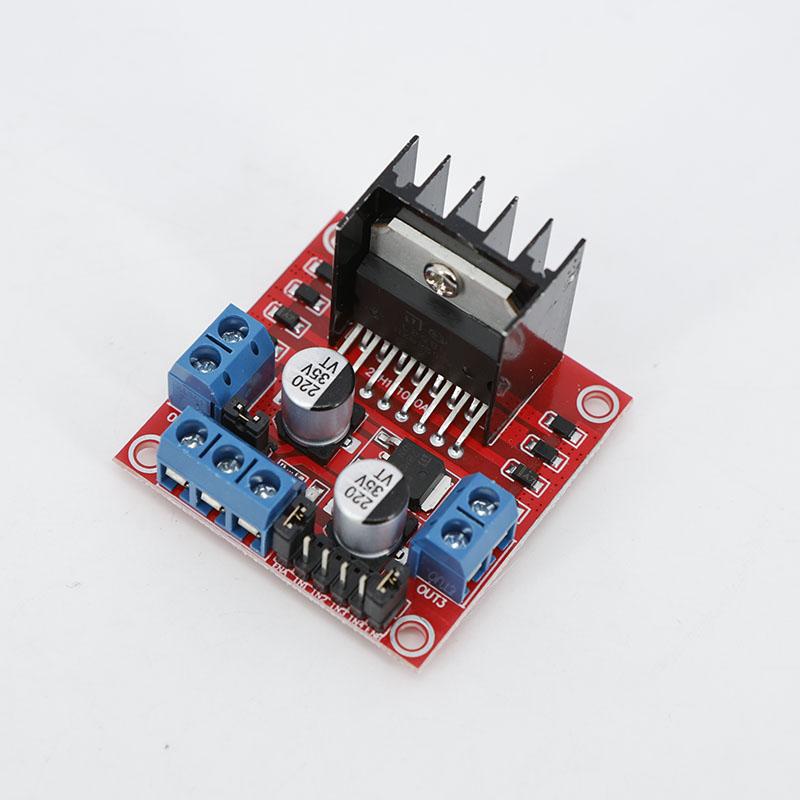 Electronics L298N Stepper DC Motor Driver Shield Expansion Development Board fo DIY Car Robot