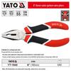 YATO Industrial Needle Nose & Diagonal Cutting Pliers Combo with Wire Strippers