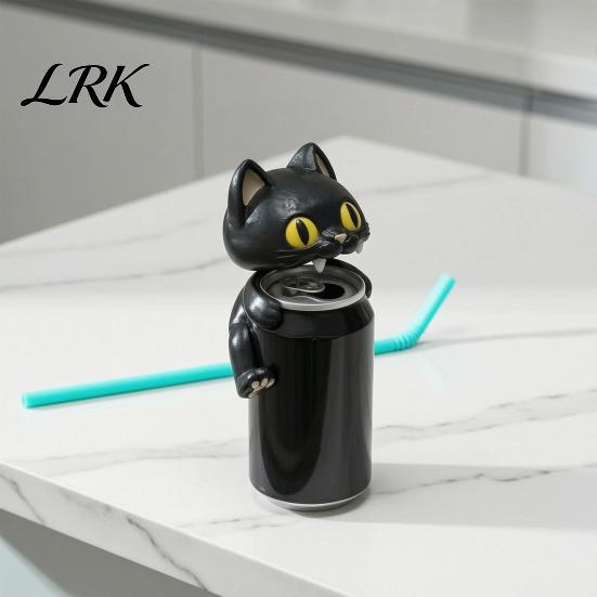 Reusable Drink Toppers 3D Printed Cute Animal Can Cover, Soda Protector Lid, Dinosaur Frog Shark Picnic Accessories Dust Cover for Standard