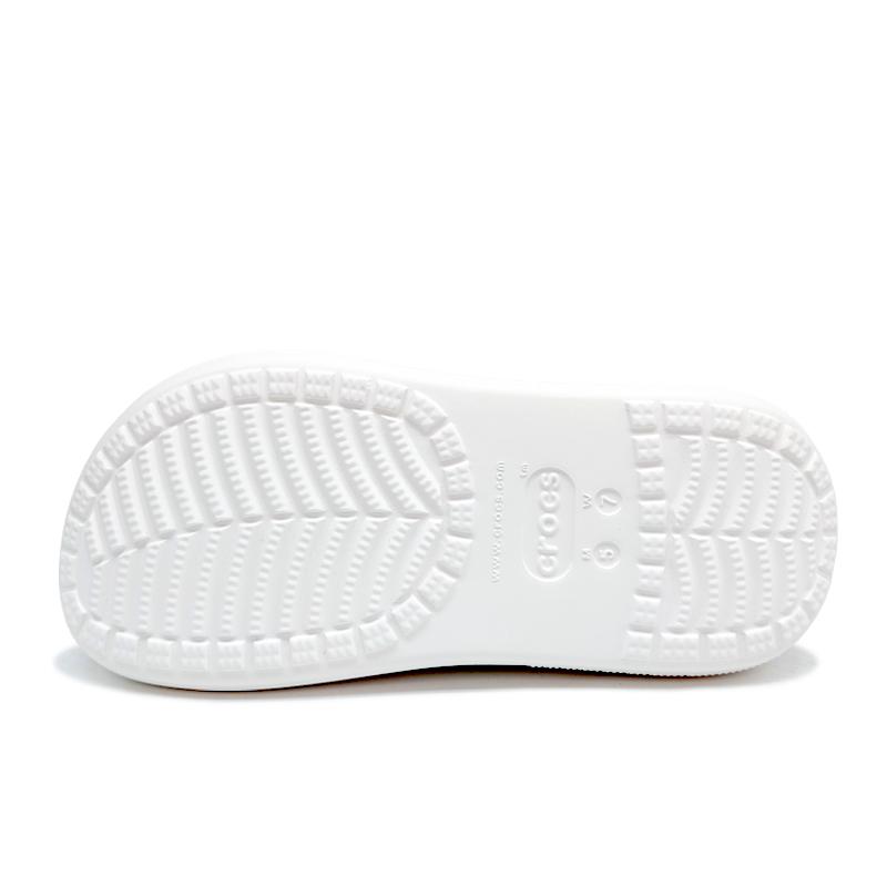 Crocs Crush Clog Aoyama Infinite Silver Trails Hand-Painted Graffiti Versatile Puff Fashion Casual Clogs Women's Black and White