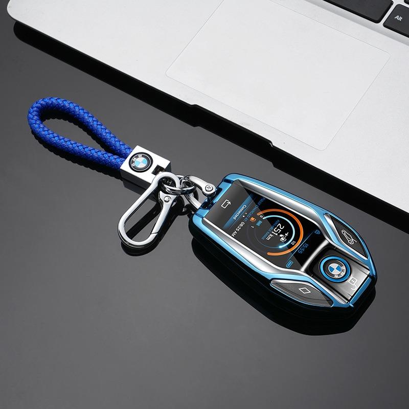 Hot 2025 Alloy New TPU Car Key Case Cover Shell Keychain For BMW 5 7 Series G11 G12 G30 G31 G32 I8 I12 I15 G01 G02 G05 G07 X3 X4