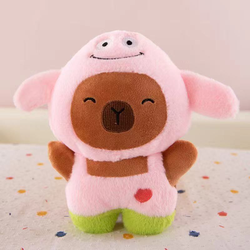 Premium Eight-inch Claw Machine Plush Toy Wedding Throwing Bear Doll Floor Push Event Gift