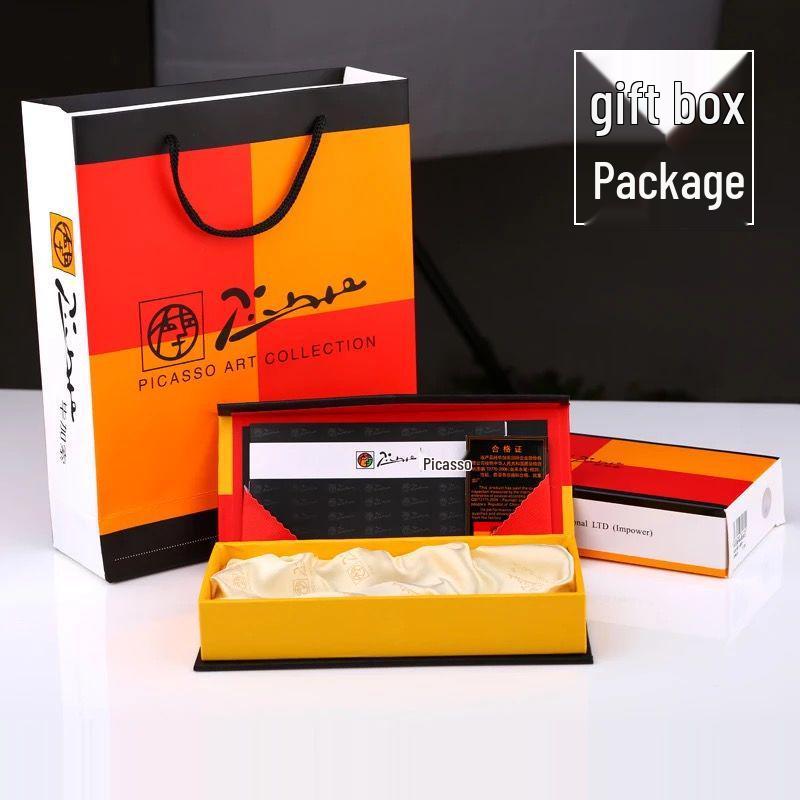 Picasso 916 Rollerball Pen: Men's Business Office Metal Ballpoint with Engraving Gift Box.
