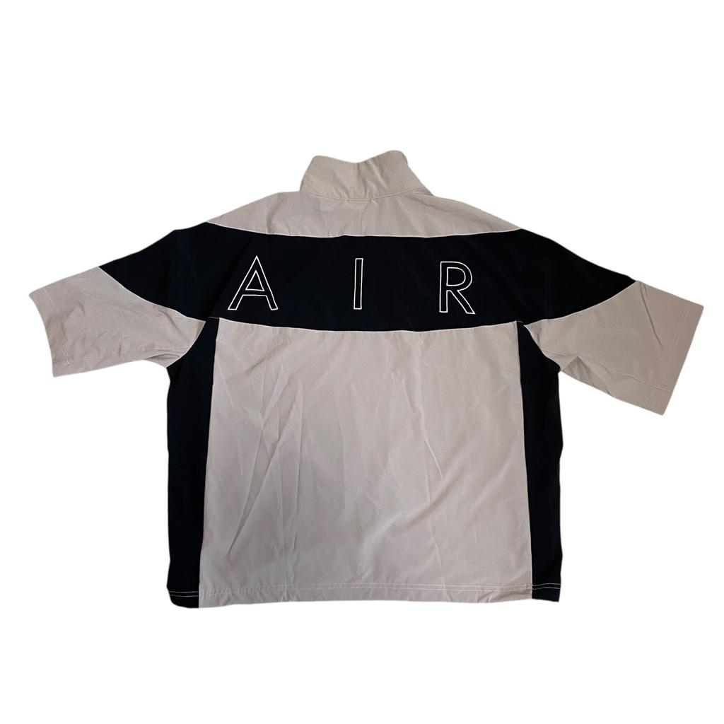 Used NIKEShort Sleeve Shirt Gurege/black Nylon Mens