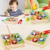 Wooden Magnetic Bug Catcher Game For Kids Educational Learning Toy