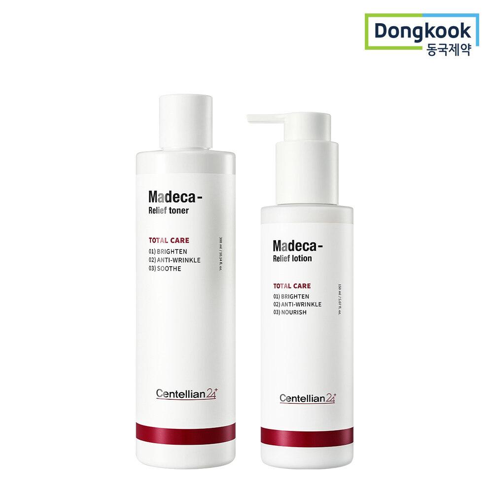 CENTELLIAN24 Madeca Relief Toner + Lotion Set Madeca Relief Toner + Lotion Set