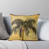 Tropical Retro Palm Tree Vintage Hawaiian Palms Throw Cushions & Pillows Without Core