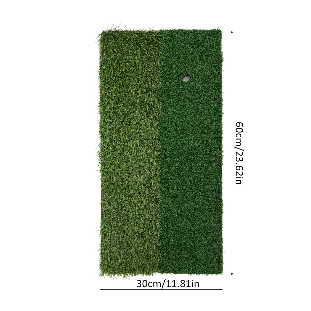 30x60CM PP Grass Golf Hitting Practice Pad Putting Mat Training Equipment Supplies for Indoor