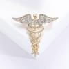 Eye Catching Sophisticated Angelic Wing Pin Portable Jewelry Accessory for Themed Event Stylish Outfits Casual Wear