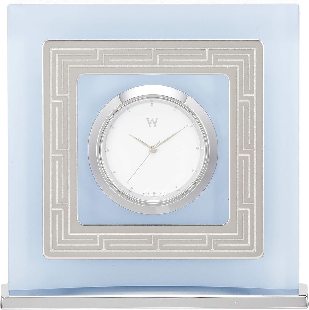 Wedgwood Official Wedding Gift Intaglio Neo Table Interior Wedding Wedding Present for the Bride and Officially Imported Wrapping Clock, Clock,