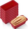 Forme de Copt din Silicon Antiaderente Forme Rectangulare pentru Tort Mini Formă pentru Chec Eliberare Ușoară Formă pentru Pâine Toast Accesorii de Bucătărie Instrument de Patiserie