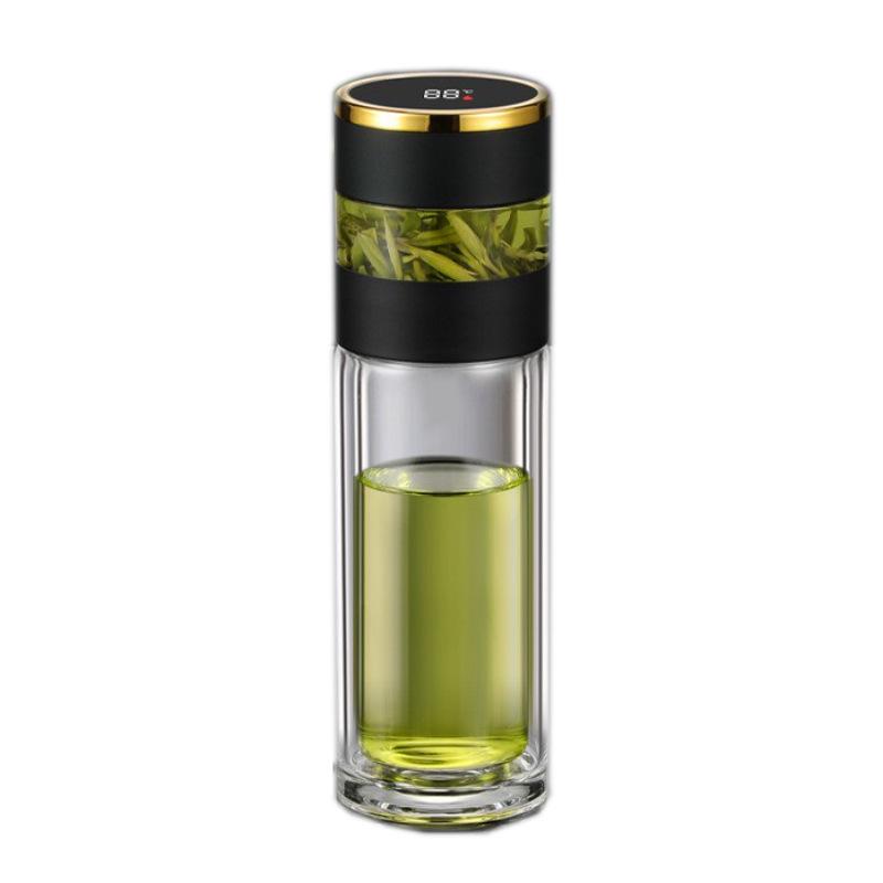 316 Stainless Steel Smart Insulated Cup with Tea Infuser – Premium Vacuum Water Bottle for Office & Business Gifts
