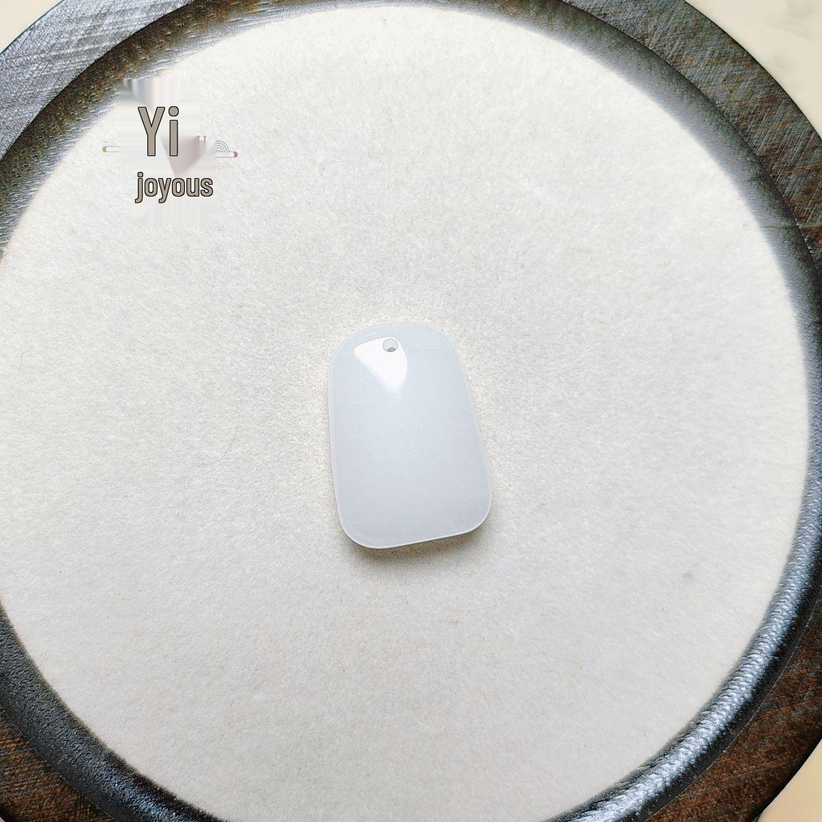 Кулон-ожерелье из золотого шелкового нефрита Синьцзяна  Пряжка Мира