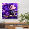 Kpop Demon Hunters Customize Your Name Diamond Painting Round Diamond Rhinestones Mosaic Diamond Embroidery Wall Paintings Rhinestones Gift Frameless