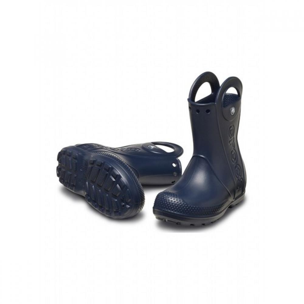 [Crocs Shoes] Crocs Official Kids Handle It Rain Boot Navy  25skbt211052 