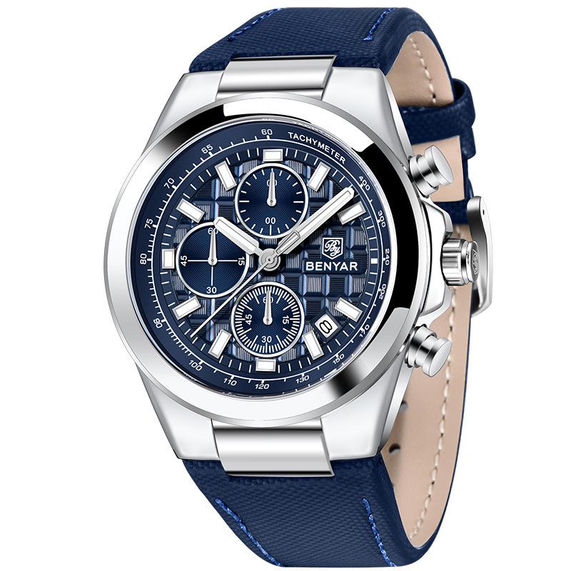 Benyar BY5206 Men s Multifunction Sports Chronograph Quartz Waterproof Watch