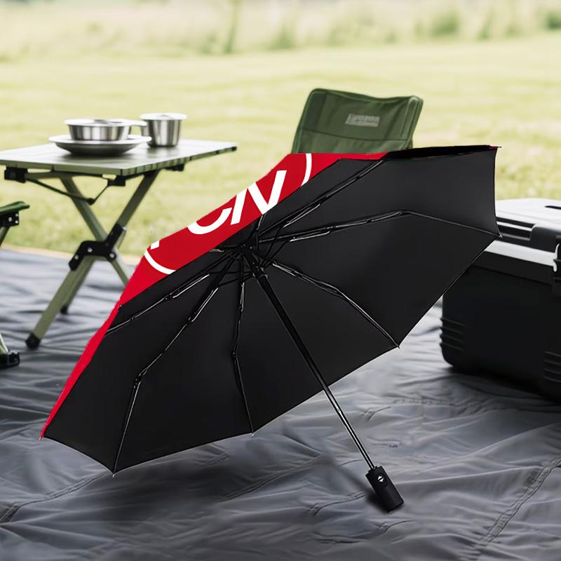 Nurnberg Football Club Automatic Folding Umbrella - 8-Rib Travel Umbrella with Auto Open/Close & Portable Gifts for holidays or birthdays