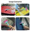 Anti-Scratch Design Window Tint Squeegee Soft Silicone Soft Squeegee Tool  For PPF Installation
