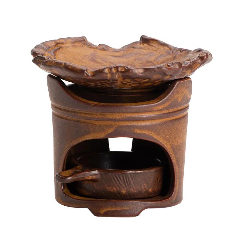 Свеча для подогрева чая Самовар Японская ретро-печь для подогрева чая Чайник Подогреватели Чайная посуда Кухня Столовая Бар Дом Сад