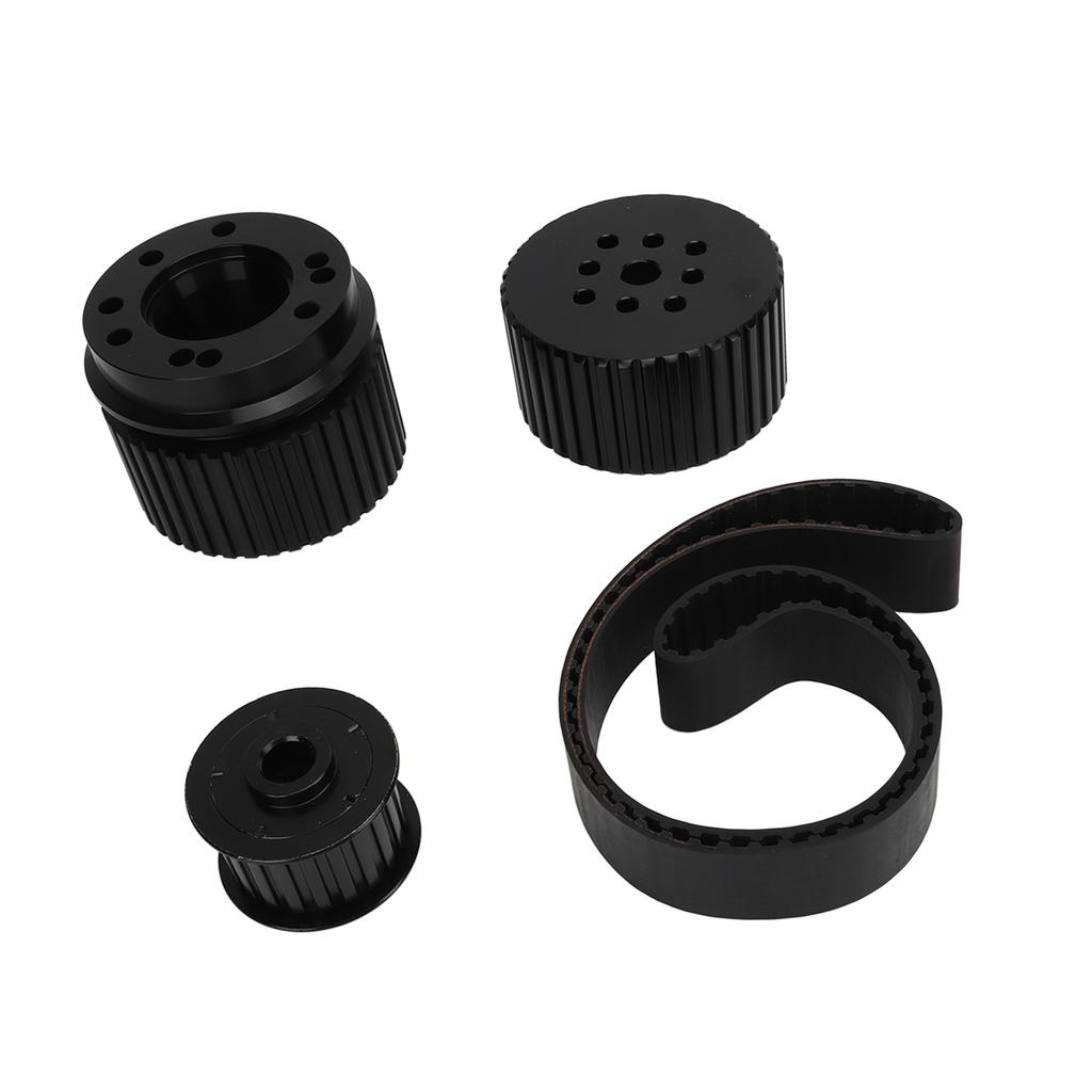 Belt Pulley Kit Long Water Pump Belt Pulley Kit Replacement for Chevy Engine 283 305 307