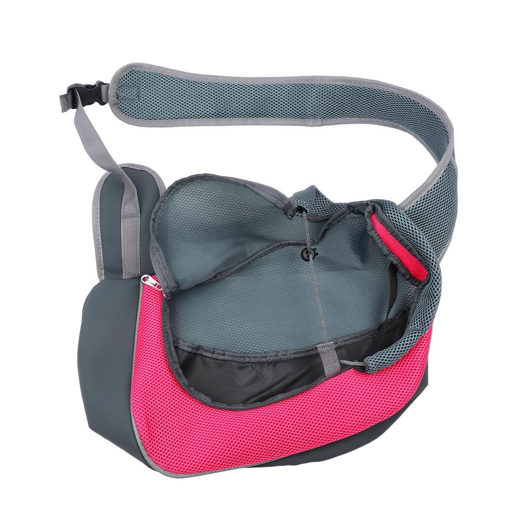 Pet Sling Breathable Mesh Portable Single Shoulder Bag Dog Carrier Sling for Outdoor Travel
