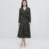 Karra Reverse Flower Long Floral Dress A6m0051