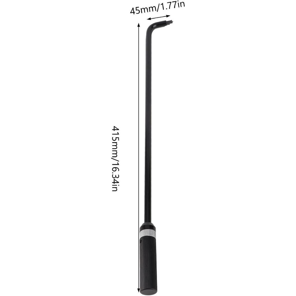 Pilot Screw Adjustment Tool, 16.34" Carburetor Repair Repair Tool With 110 Degree Screwdriver Aluminum Stainless Steel Body For Carb ATV UTV