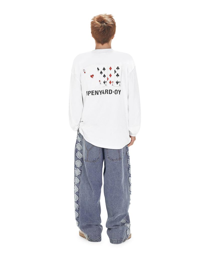 OHY Trump Card Long Sleeve - White