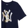 New Era MLB Series New York Yankees Crew Neck Casual Short Sleeve T-Shirt Unisex T-Shirt Navy-Blue 13702553