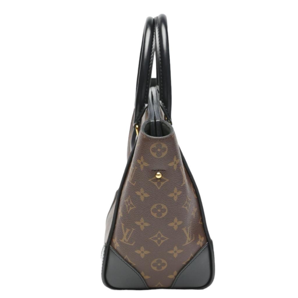Louis Vuitton Monogram Phoenix PM Handbag Monogram Canvas Brown Women M41538 Used