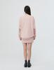 Wordog Zip-Up Mini Skirt Indian Pink